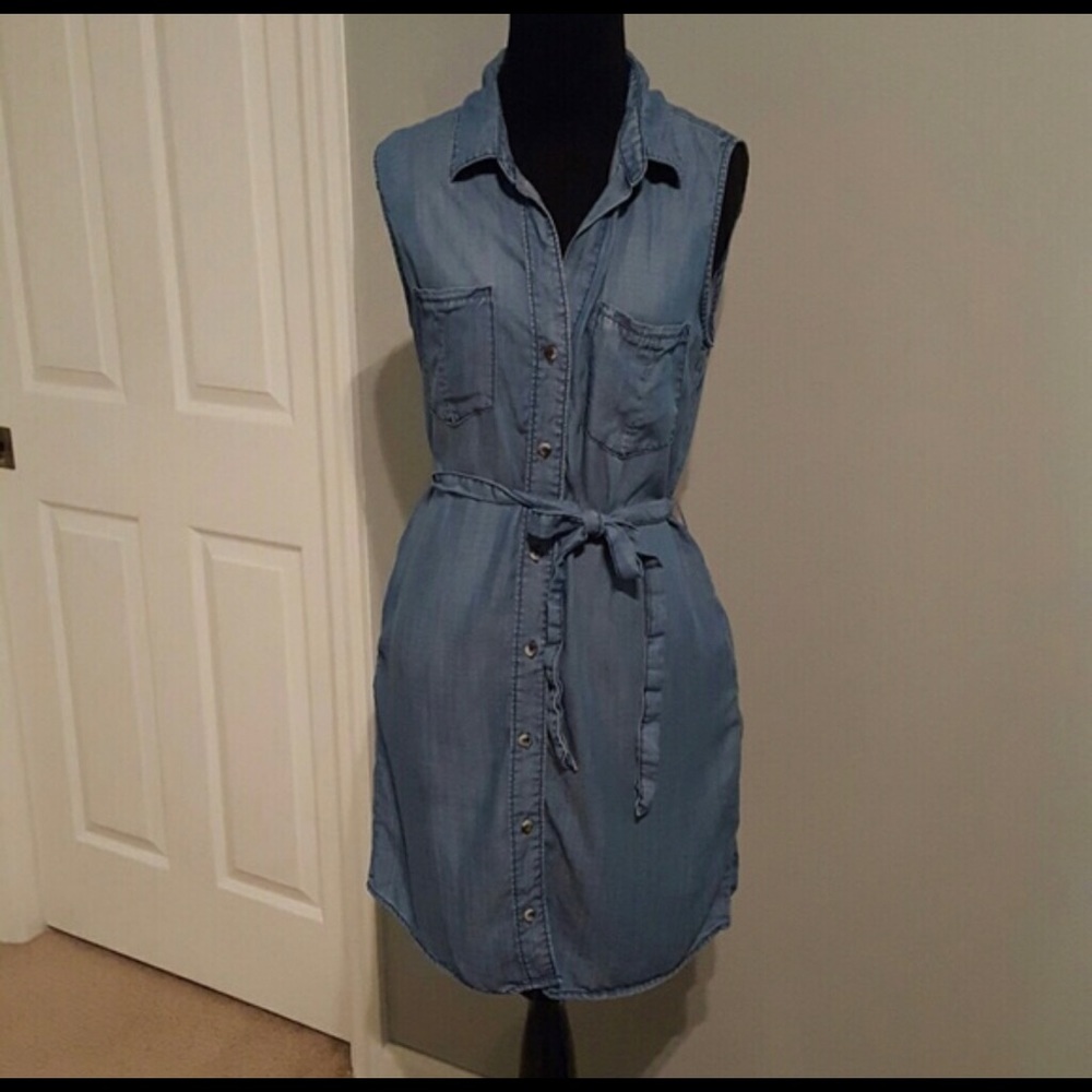 Velvet Heart Denim Dress